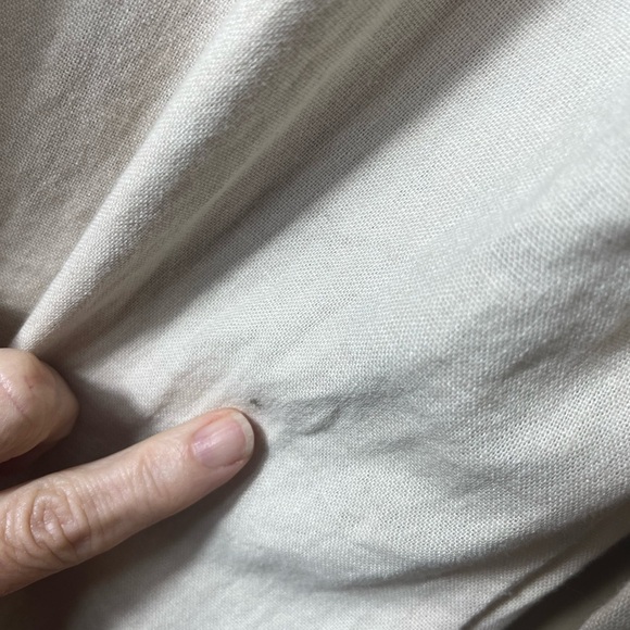 Maurice’s Soft Linen High Rise Cargo Wide Leg Pant Khaki Tan Size 6 - Picture 7 of 8